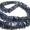 SUPER NEW - 16 Inches --RARE Finest - Deep Blue Natural Colour - IOLITE - Heishi Cube Beads --Size 4 mm Approx